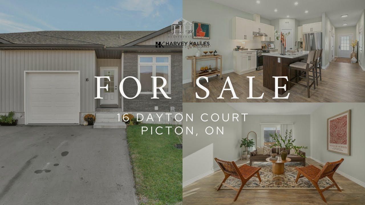 TOUR THIS MODERN PICTON TOWNHOME | 16 Dayton Court | Prince Edward County Real Estate