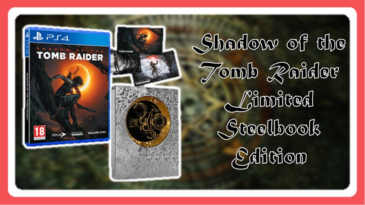Shadow Of The Tomb Raider - Édition Steelbook VF - Xbox One - Bon état