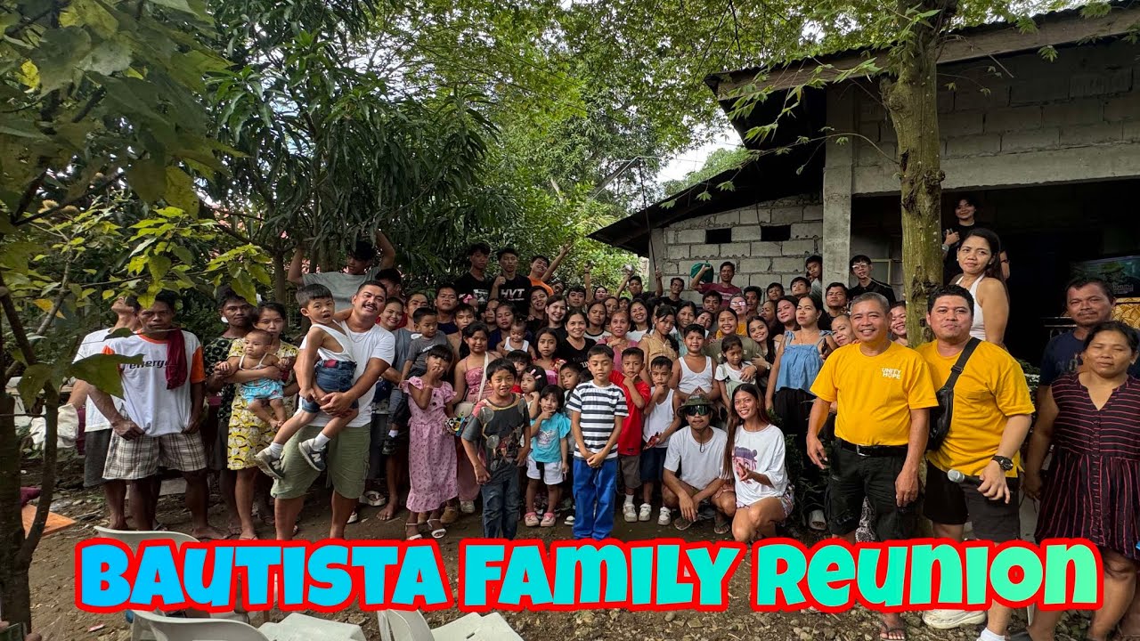 Family reunion Part 1 (Bautista Clan) - YouTube