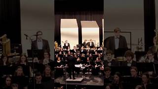A fun saxophone solo on Traveler! 🎷🎶🙌 #shorts #music #band #solo #saxophone #concert #college #yt