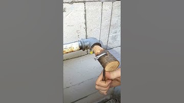 Genius diy Trick to Remove Broken Faucet Threads in Seconds!  #diy #satisfying