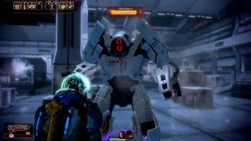 ME2 - Vanguard vs 2 YMIR mechs w/o cover(Insanity)