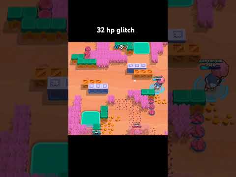 32 hp glitch #brawlstars #brawl #supercell #games #gaming