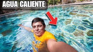 Visité un balneario con AGUA MUY CALIENTE! en Hidalgo