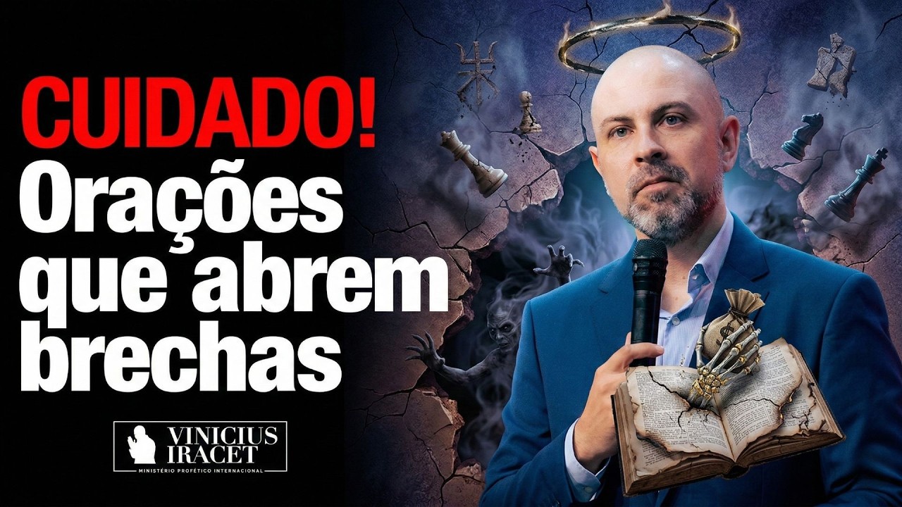 ORAÇÕES QUE ABREM BRECHAS ESPIRITUAIS - CUIDADO COM AQUILO QUE VOCÊ PEDE ‪- ViniciusIracet‬​