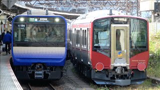 【300番台登場】しなの鉄道SR1系S301+S303+S302編成 甲種輸送