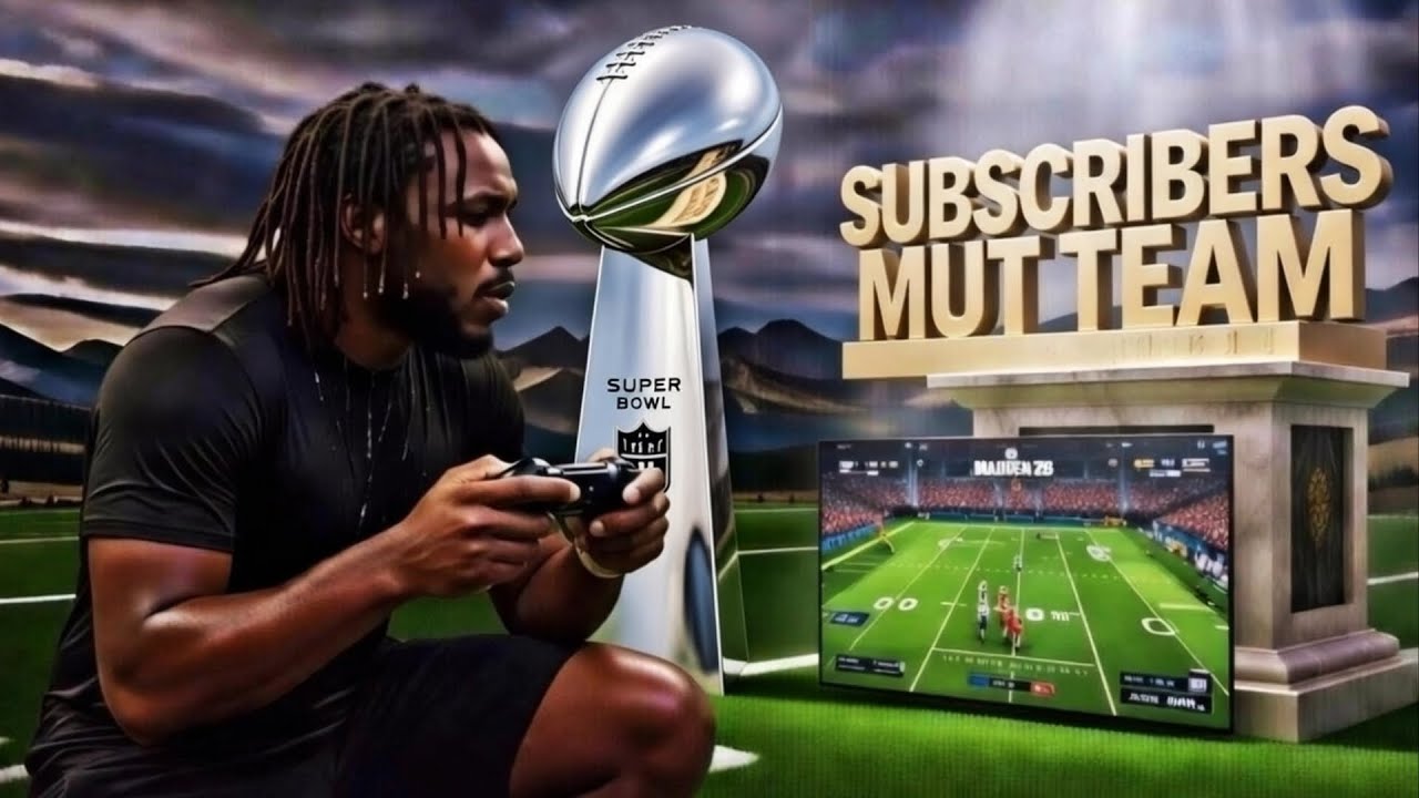 WINNING SUPERBOWLS WITH MY SUBSCRIBERS MUT TEAM!