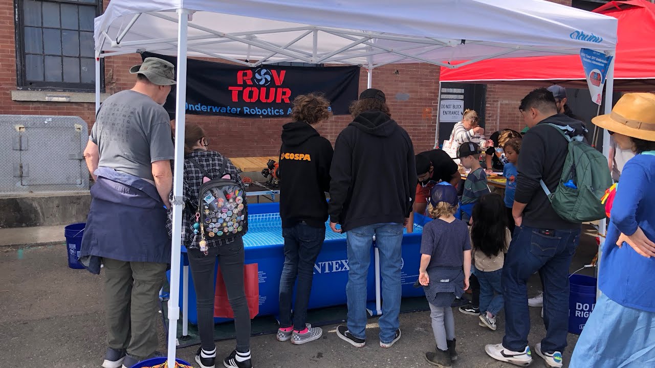ROV Tour at Bay Area Maker Fair 2023