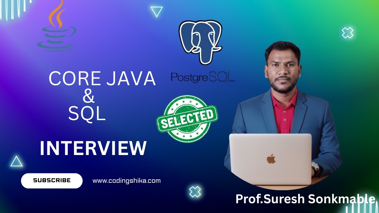 Java + SQL Fresher Interview | Selected in First Attempt | Full Experience