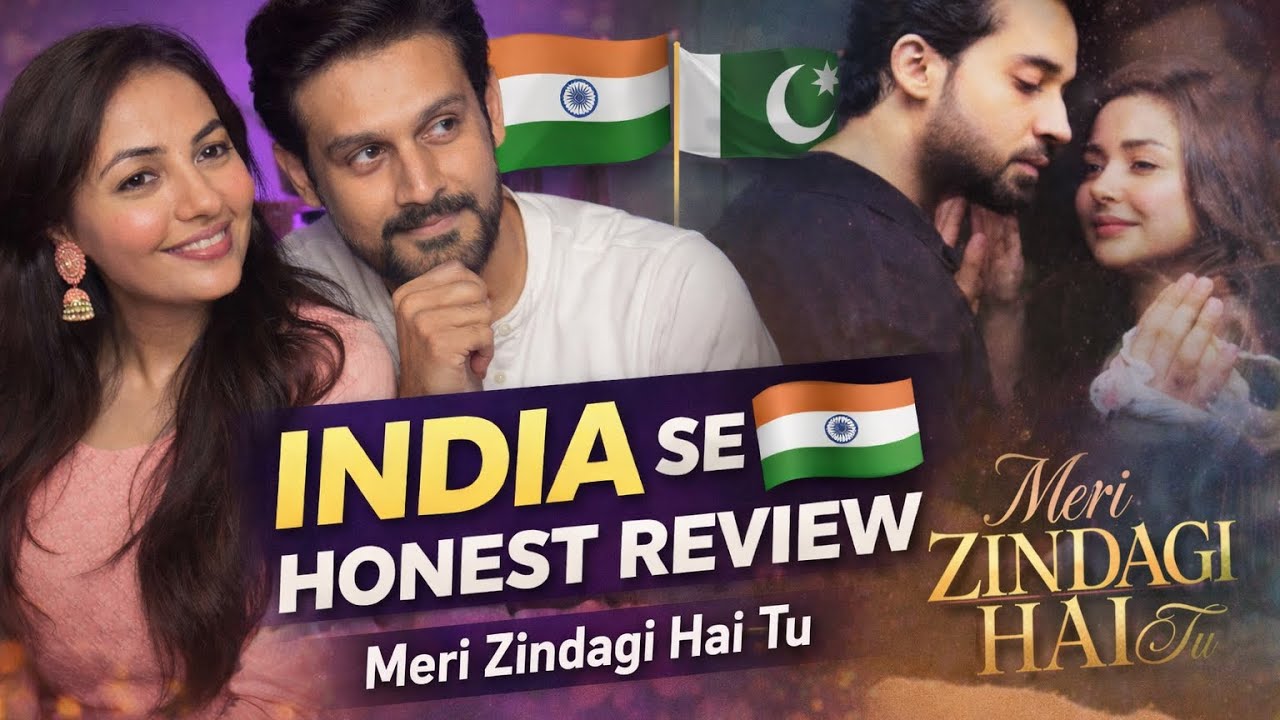 “Indian Couple Reacts to Meri Zindagi Hai Tu 🔥 | Hania Aamir & Bilal Abbas | Honest Review