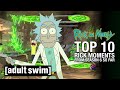 Rick And Morty | Top 10 Rick Moments From Season 6 So Far | Adult Swim UK 🇬🇧