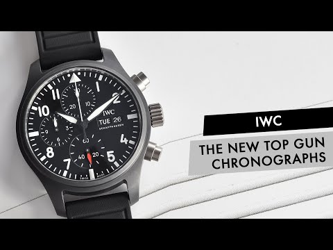 REVIEW: The New IWC Pilot Chronograph 41 TOP GUN Black and Oceana Ceramic