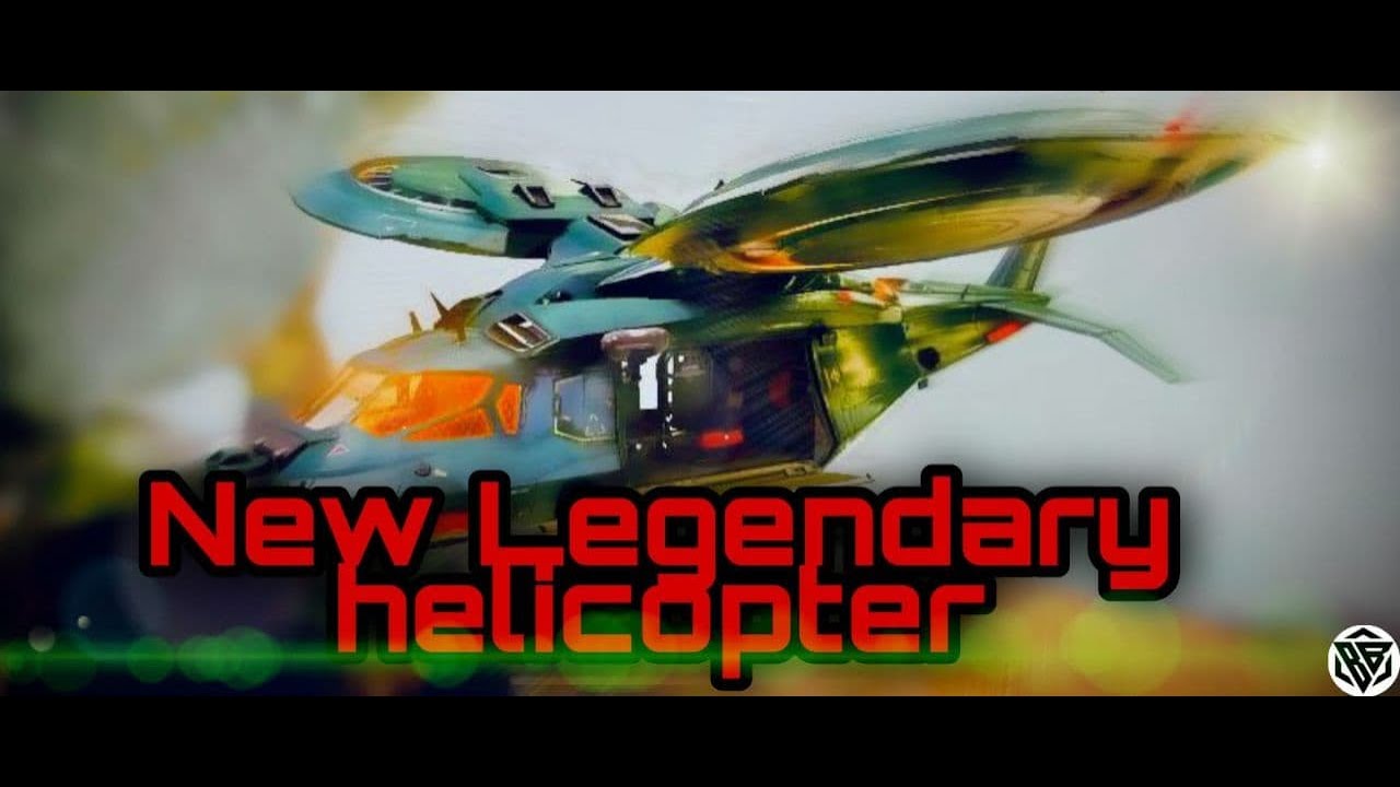 NEW LEGENDAY HELICOPTER IN BATTLE ROYAL | COD MOBILE - YouTube