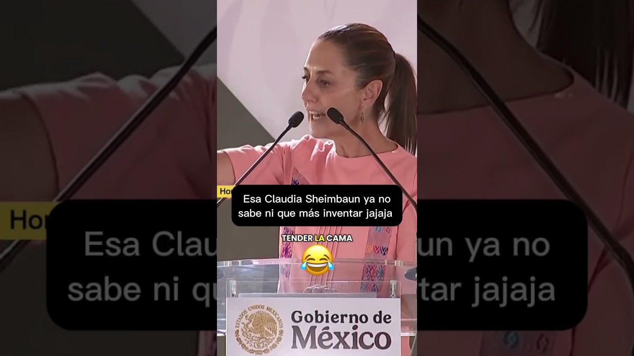 Claudia Sheinbaum siendo Claudi Sheinbaum ❤️😂 