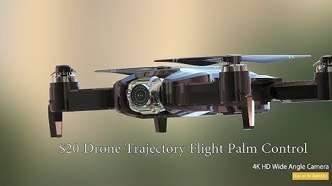 S20 Drone Trajectory Flight Palm Control