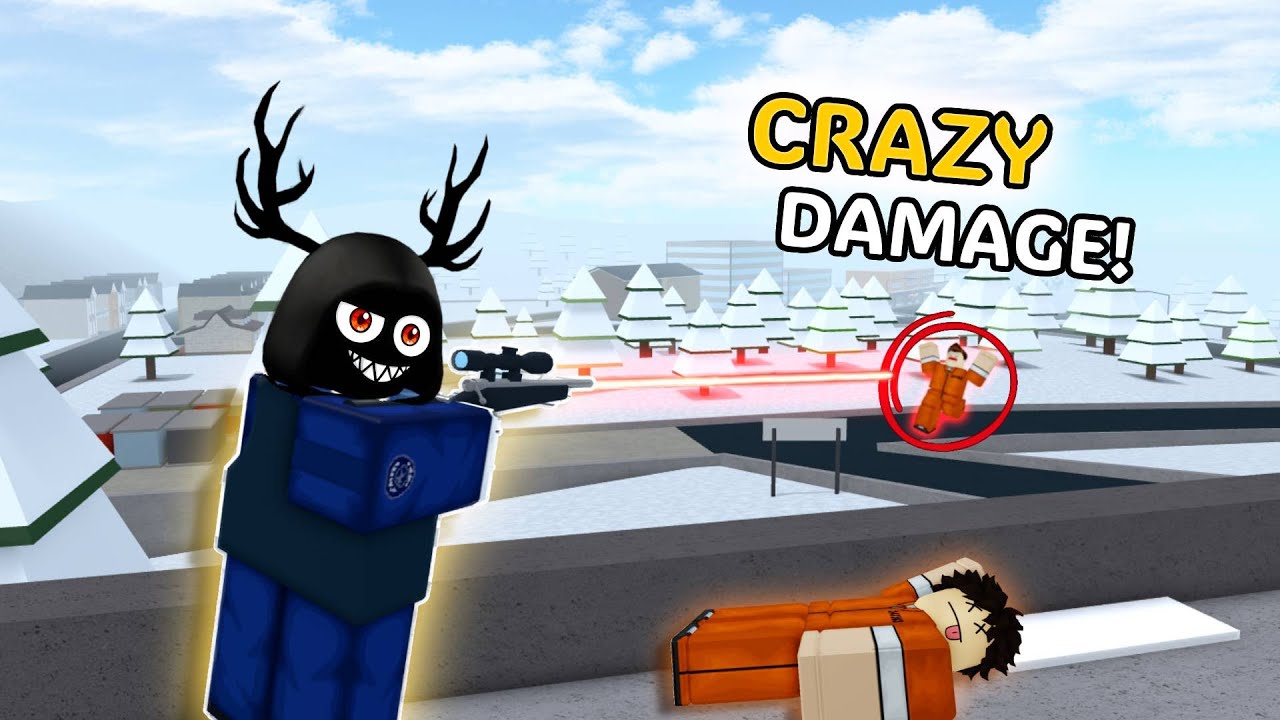 The New SNIPER Is BROKEN In PRISON LIFE... (ROBLOX)