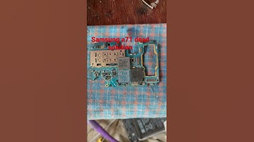 Samsung a71 cpu reball dead solution cpu reball