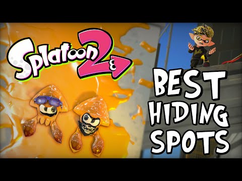 TOP 10 HIDING SPOTS IN SPLATOON 2