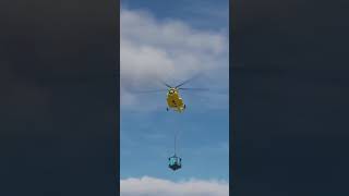 DCS World - Mi-8  helicopter -  Testing rope strength.  (2)