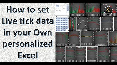 How to Set Multiple Option chain Analysis Excel in your Excel & set live tick data in calculation