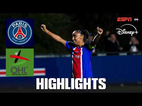 Feller ON FIRE as PSG smash OH Leuven 🔥 | UEFA Women’s Champions League Highlights