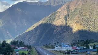 Lukla plane departure