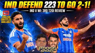 ABHISHEK SHARMA'S CARNAGE & ARSHDEEP STRIKES! | IND vs WI 3rd T20I Review | Pdoggspeaks