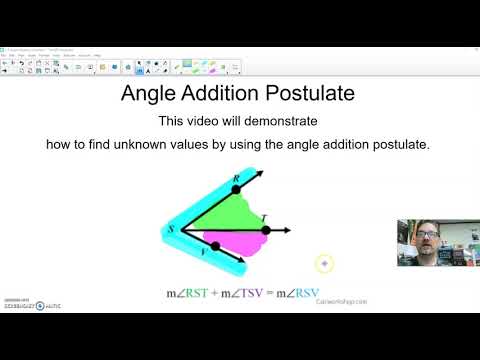 Angle Addition Postulate