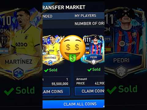 I Made 100 M Coins ?? #fifamobile