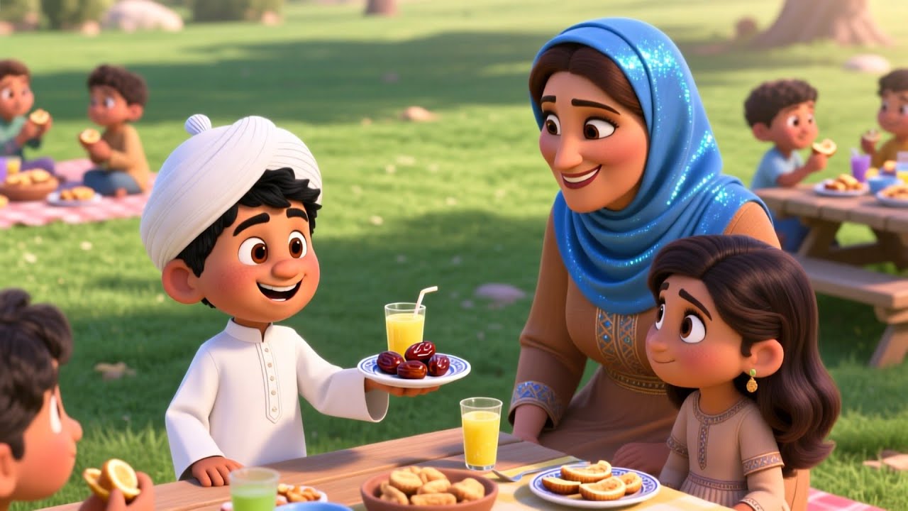 Mom Loves Ahmed School Bus – Muslim Version  | Fun Learning Song for Kids | Toddler Faith Rhyme