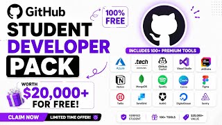 Students Get $20,000+ FREE! 🤯 GitHub Pack + Claude & Azure 🔥 #GitHub #Claude #ai 