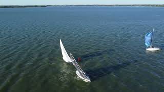 Cheney Lake Sailboat Race 7/13/22 Ninnescah Sailing Association KBRS Race