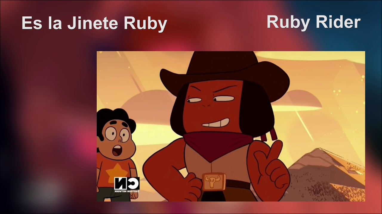 Rubby Rider 【Ruby Rider//es la jinete ruby 】 【cover español】【#steven_universe ...
