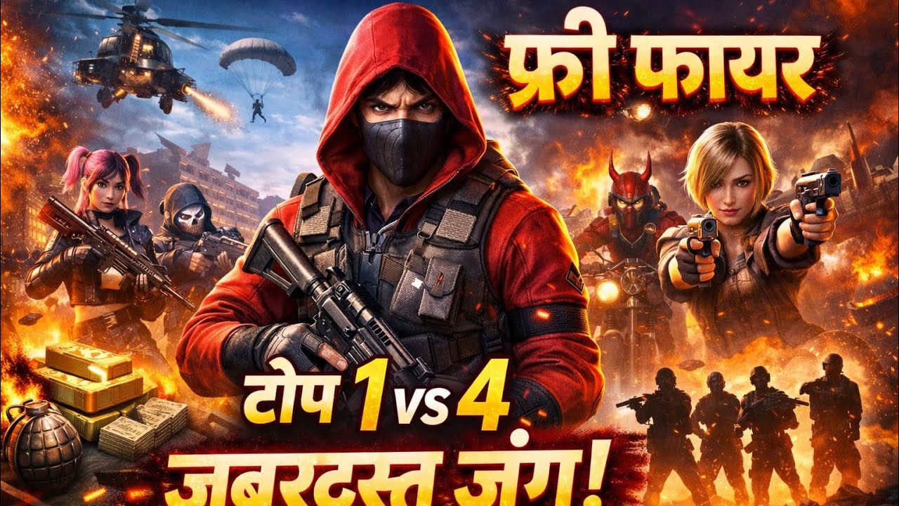 Free Fire Live 🔴 | Solo vs Squad | Full Action Match - YouTube