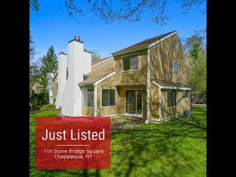 116 Stone Bridge Square, Chappaqua, NY home video tour
