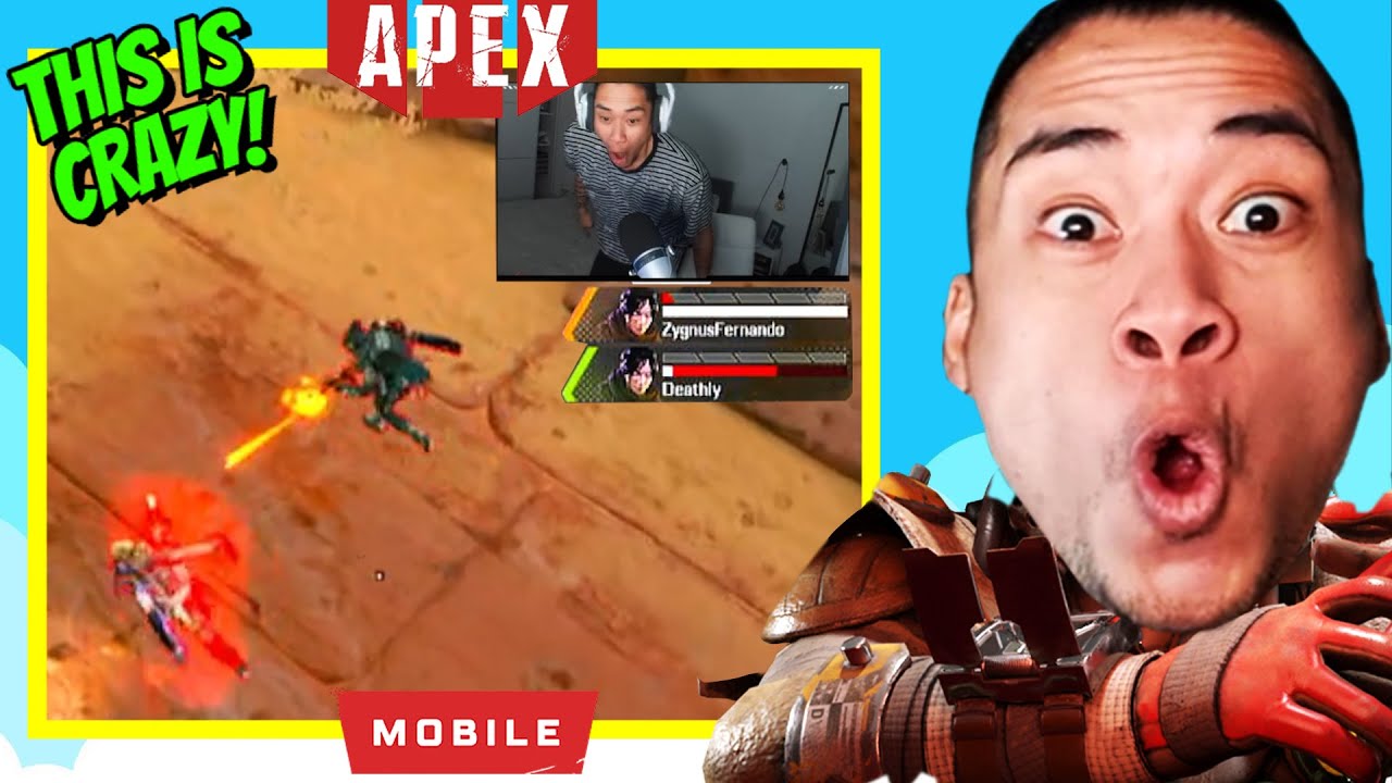 These guys 1v1'd for $1,000 and it was INSANE! Apex Legends Mobile Gameplay