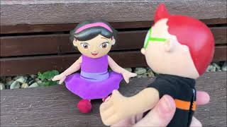 Plush Video June Gets Tickled By Leo.