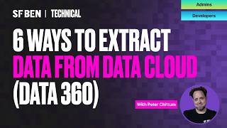 6 Ways to EXTRACT DATA from Salesforce Data 360 (Data Cloud)