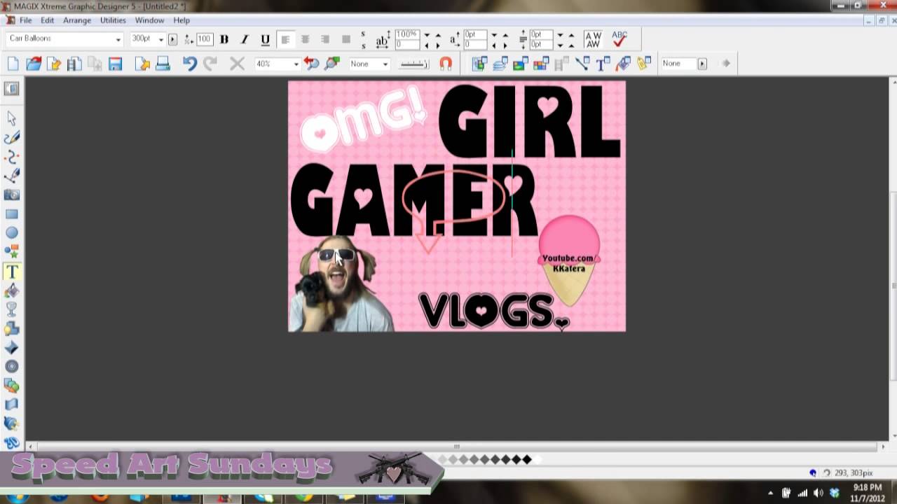 Speed Art Sundays 1 | Custom thumbnail for KKatera