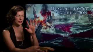 RESIDENT EVIL: RETRIBUTION Exclusive Interview: Milla Jovovich