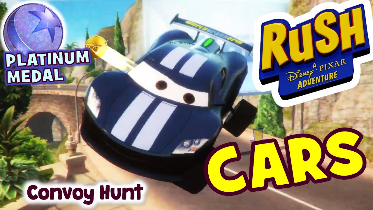 Cars World - CONVOY HUNT (Rush A DisneyPixar Adventure NO COMMENTARY GAMEPLAY/WALKTHROUGH)