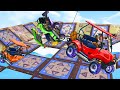 CRAZY CAR DERBY CHALLENGE in Fortnite Battle Royale!