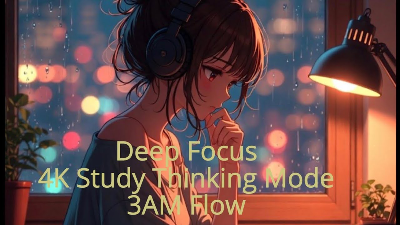 3AM Flow 🌙 Late Night Deep Focus | Lofi Beats for Thinking & Productivity [4K]