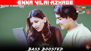 Enna Vilai Azhage Bass Boosted Dolby Atmos Hi - Res Premium Sound Sky Bass Tamil