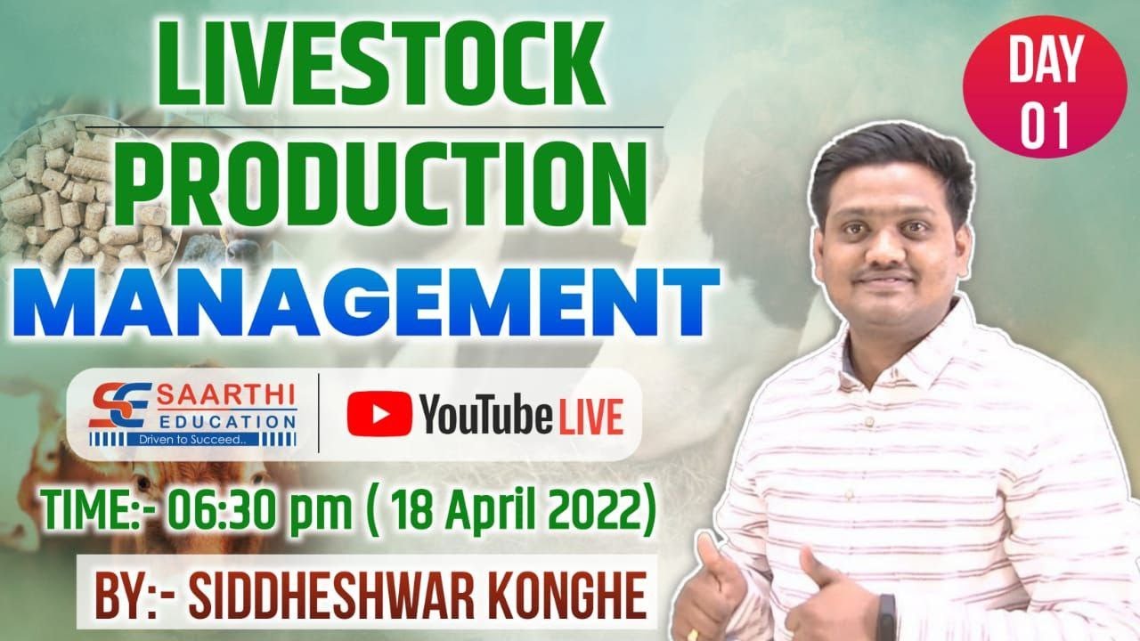 Livestock Production and Management Day 1 (Introduction) YouTube