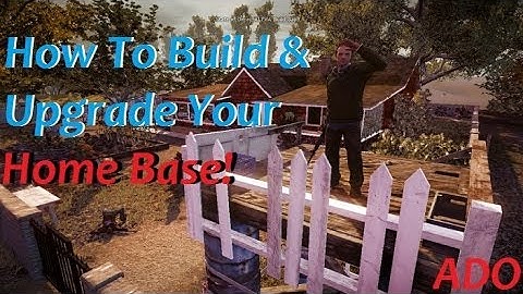 SOD "Breakdown" DLC: How To Build/Upgrade Your Home Base! (Tips And Tricks)