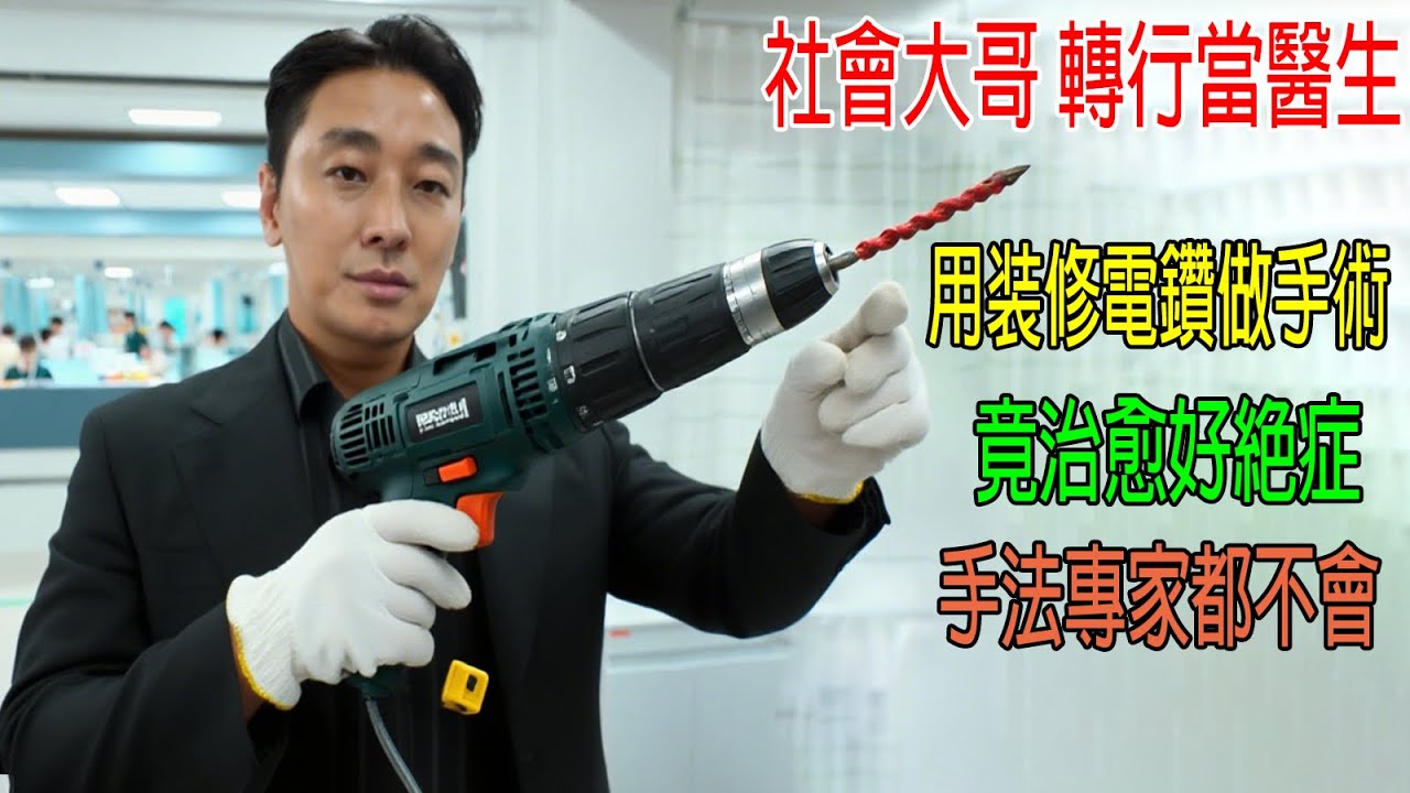社會大哥轉行當醫生，用裝修電鑽做手術，竟治愈好絕症，這手法專家都不會！