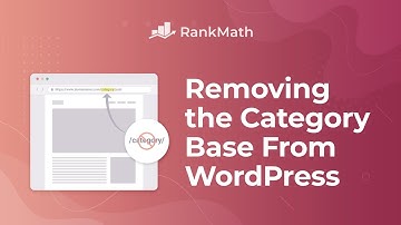 Remove the Category Base From WordPress URLs - Rank Math SEO