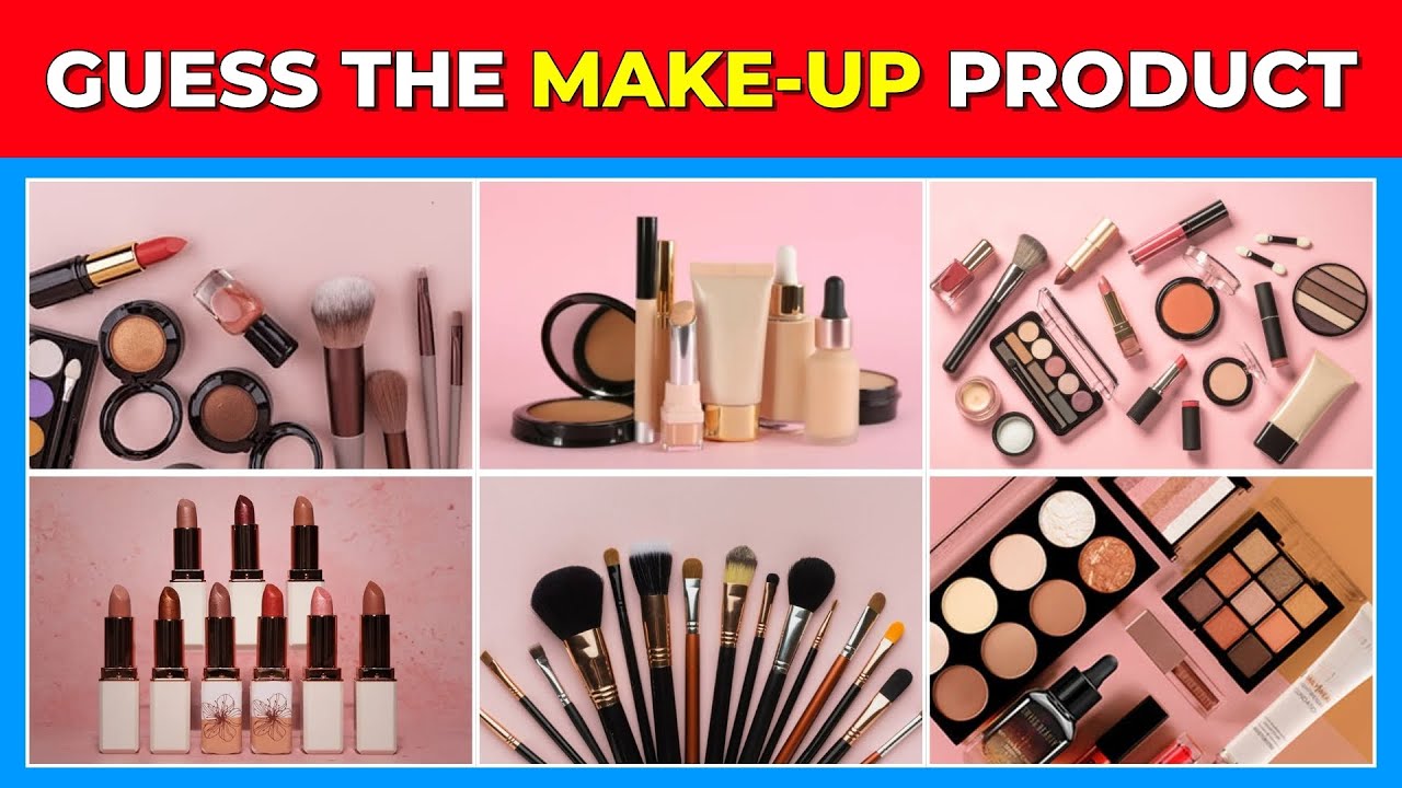 Can You Guess the Makeup Product? 💄 | Easy, Medium & Hard Challenge | Beauty Quiz | Quiz Confusion