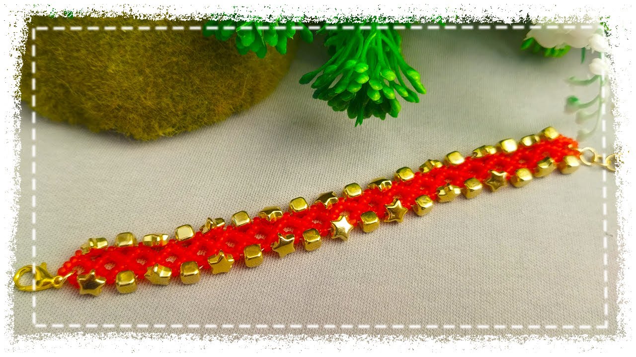 Simple Beaded Bracelet for Everyday Wear ✨ Easy Beading Guide